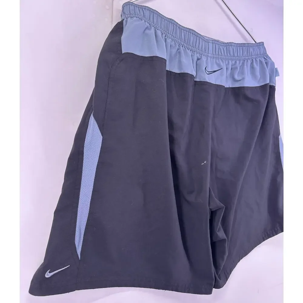 Vintage 20’s Nike Black And Gray Shorts Size 2XL Swimwear